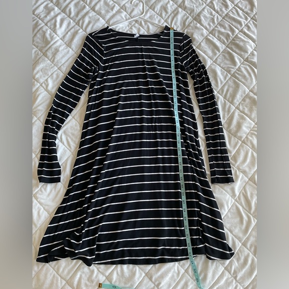 Old Navy Striped Long Sleeve Swing Dress - Picture 6 of 6